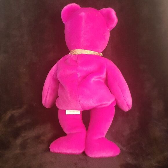 Vintage 1999 Ty Beanie Baby MILLENIUM the Bear - Picture 3 of 8